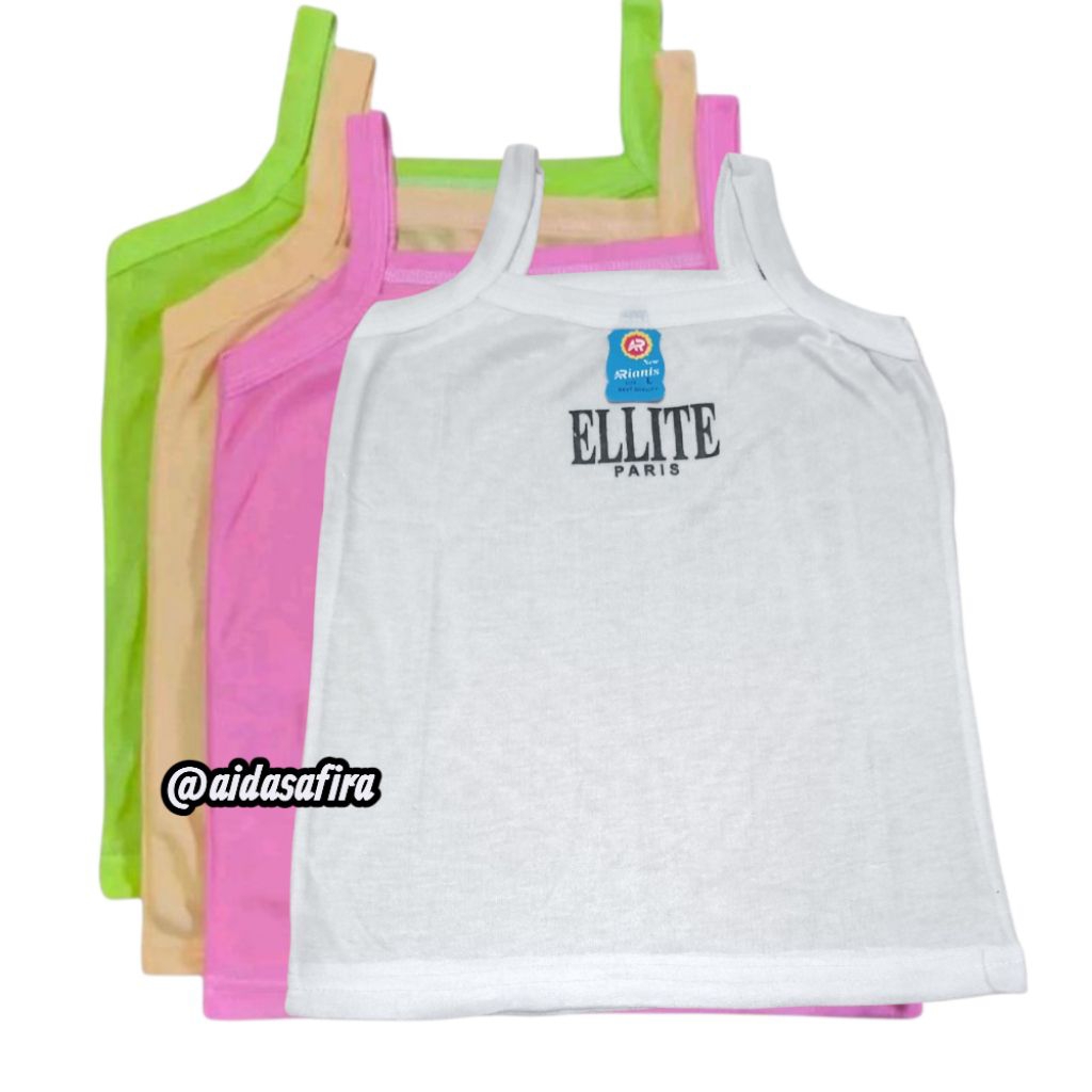 (1 ชิ้น) TEENAGE SINGLET เสื้อยืด/ไฟฟ้า SCHOOL CHILDRENS SINGLET/GIRLS UNDERSHIRT