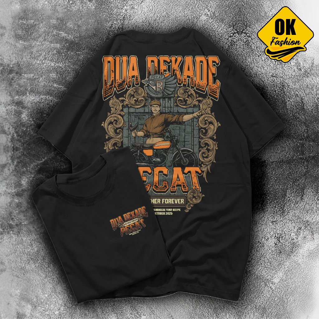 TWO DECADE CB PECAT TEGAL EVENT T-SHIRT 18 OCTOBER 2025