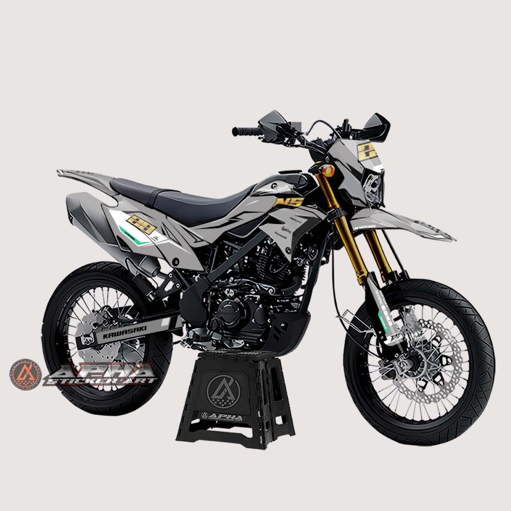 KAWASAKI KLX D-TRACKER BF MOTORCYCLE DECAL STICKER DESIGN 56