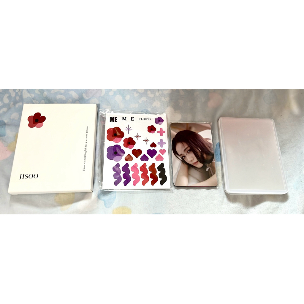 JISOO PHOTOCARD DECO KIT MERCH