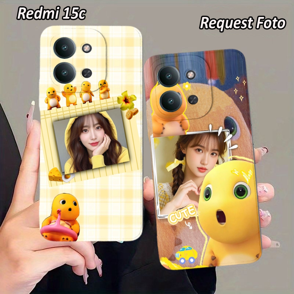 HP ล่าสุด Redmi 15c โทรศัพท์ Photo Request Case 2025 - Redmi 15c 14c 9c 10c A5 C63 C53N 1130 ซิลิโคน