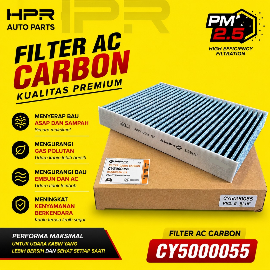 HPR Filter Cabin กรองอากาศ AC Carbon PM 2.5 - Cherry Tiggo 4 Pro - Tiggo 7 Pro & Pro Max - Tiggo 8 P