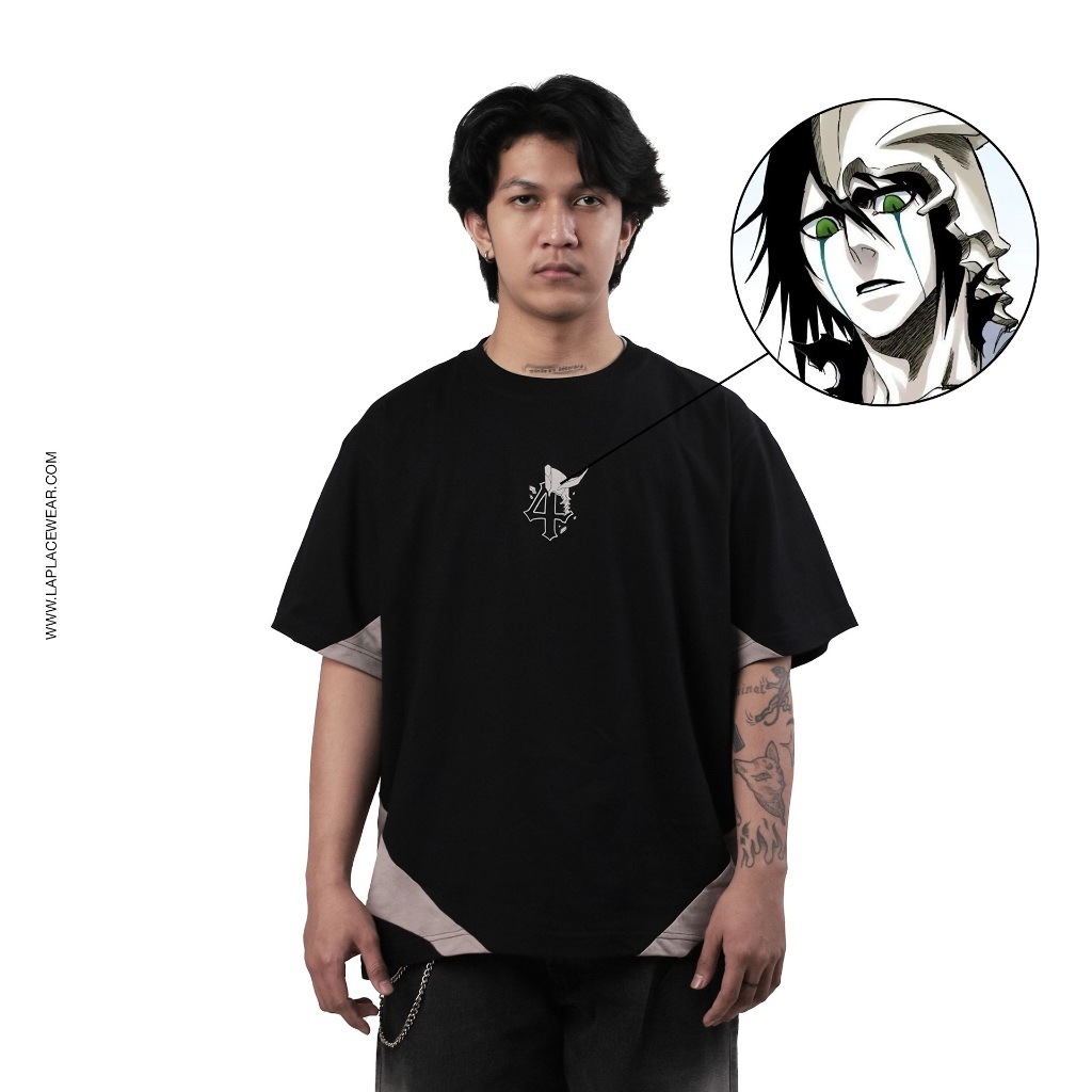 เสื้อยืด Bleach Anime Oversize - Espada 4 Ulqiorra Cifer