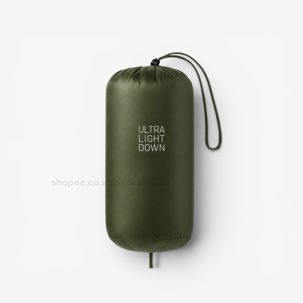 UNIQLO Stuff Sack Ultralight Down | กระเป๋าใส่เสื้อแจ็คเก็ตขนห่าน | กระเป๋าเก็บเสื้อผ้า
