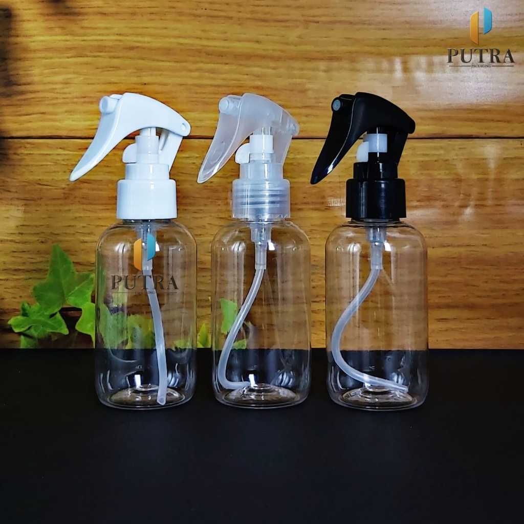 100ML TRIGER สเปรย์คอ 24 ขวด DW / ขวดพลาสติก PET SBR ใส 100ML