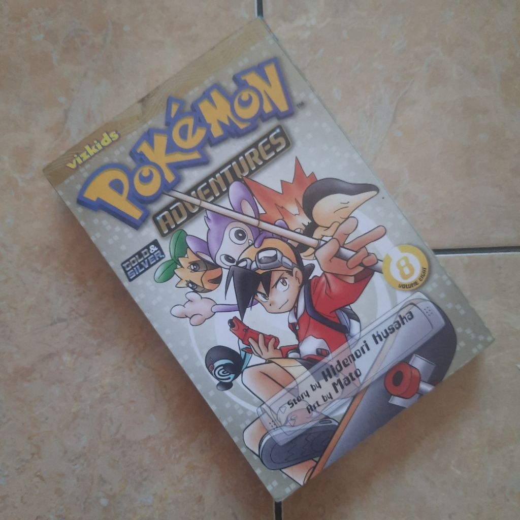 Pokemon Adventures Gold & Silver Comic 8 English Viz Media Original