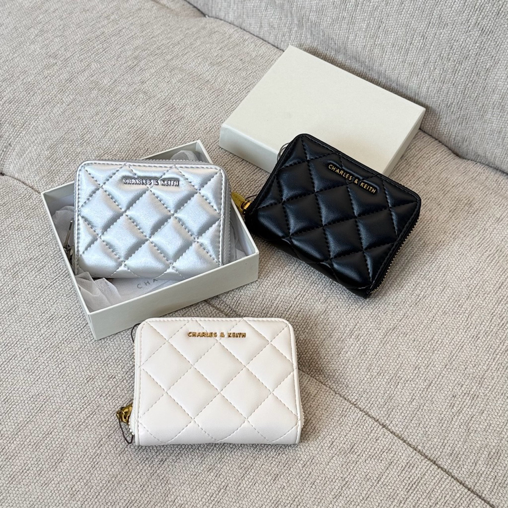 QUILTED BOWIE ZIP WALLET