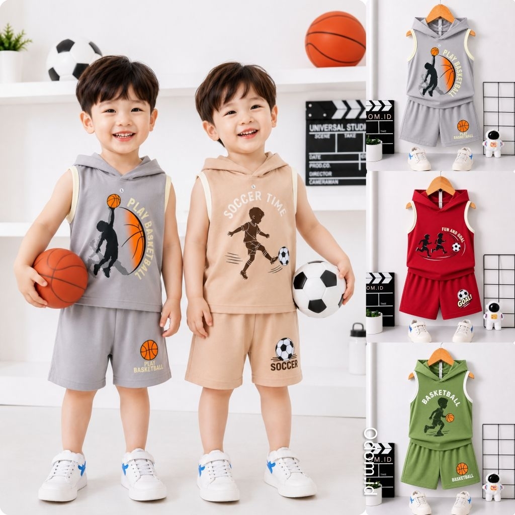 BOYS SUITS/BOYS SINGLET SUITS 0-5 YEARS DM.53