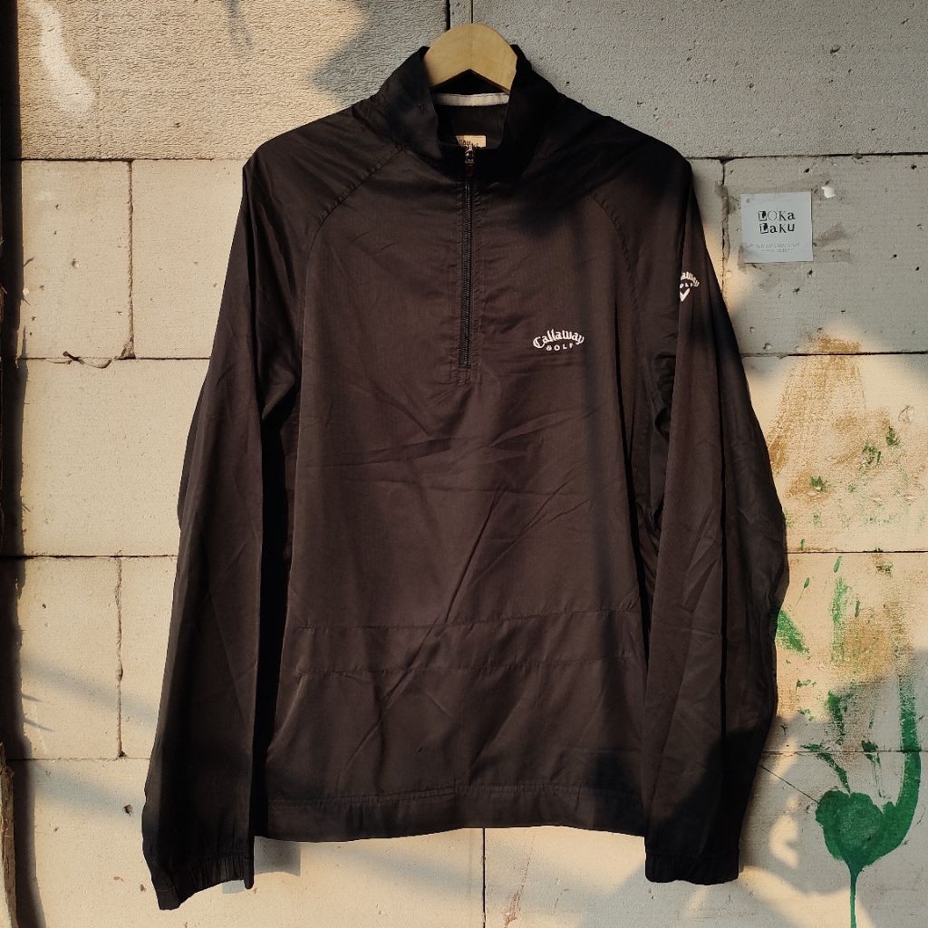 Callaway Golf Halfzip Wind Breaker เสื้อกีฬาลําลอง