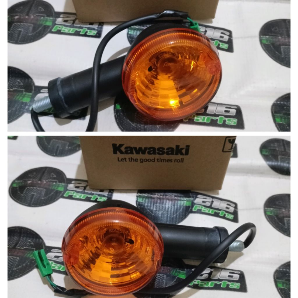 โคมไฟไฟเลี้ยวหน้าซ้าย W175 fi W175fi ฉีด Kawasaki ดั้งเดิม