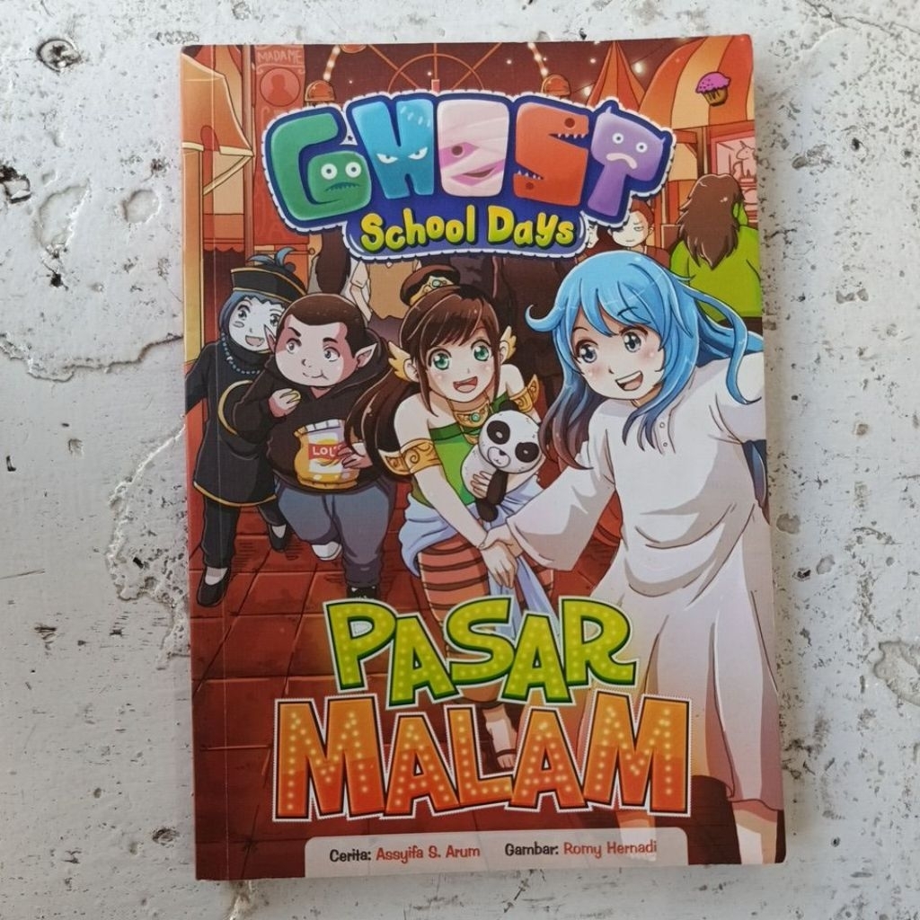 Preloved Ghost School Days การ์ตูนตลาดกลางคืน