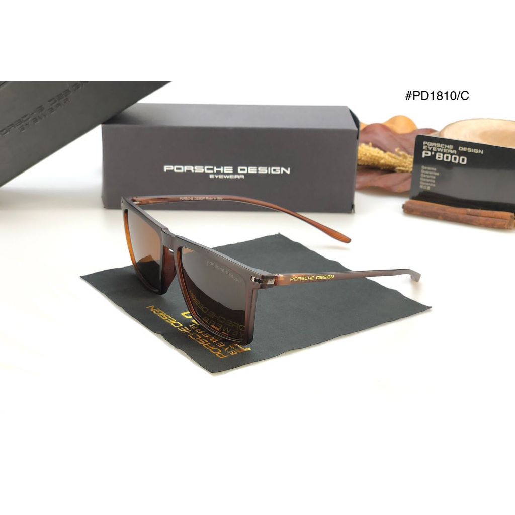 ใหม่ล่าสุด PD1810 แว่นกันแดดสไตล์ POLARIZED ANTI-GLARE ANTI-RADIATION COOL MODERN OUTDOOR CYCLING FI