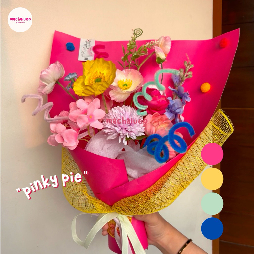 Flower bouquet | พายพิ้งกี้โดย machaiueo | Flower bouquet