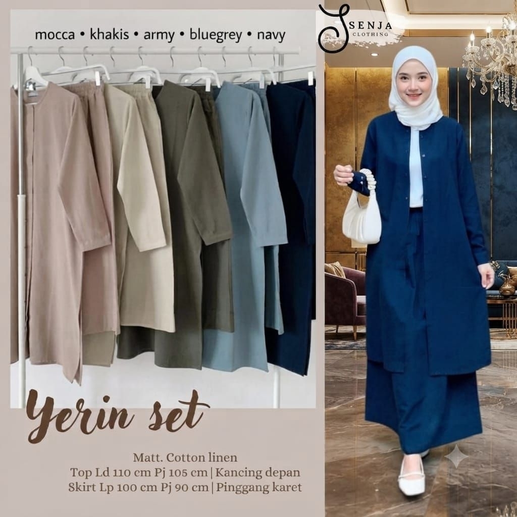 สูทผู้หญิง Yerin (Top & Skirt) โดย Senja