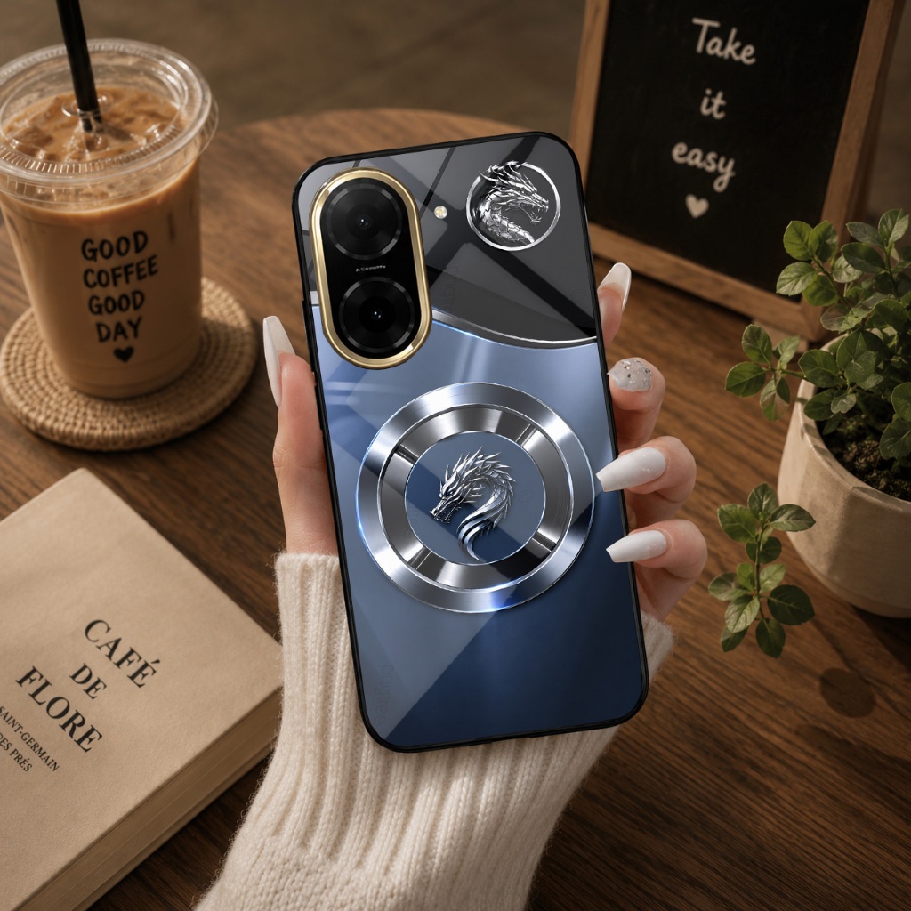 [SKA 54] Softcase Glass Glossy TYPE POCO C71 ใหม่ล่าสุด | เคสโทรศัพท์มือถือ POCO C71 | POCO C71 ตัวป