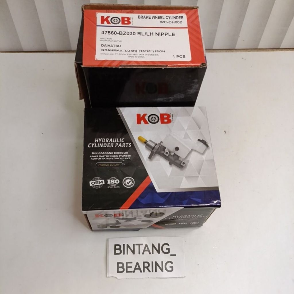 ผ้าเบรกหลัง DAIHATSU GRANMAX LUXIO IRON 47560-BZ030 RH/LH NIPPLE 47550-BZ030 RR/RH
