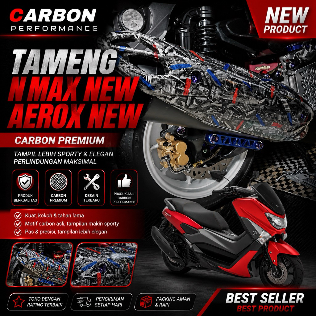 AEROX ใหม่คาร์บอน FORGED EXHAUST CAP NMAX คาร์บอนใหม่ FORGED - aerox new carbon Forged aerox เชื่อมต