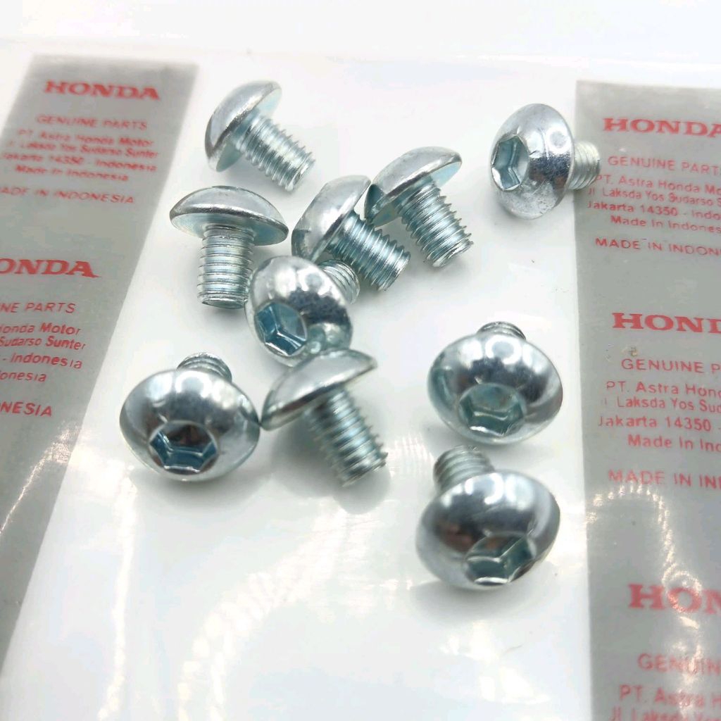 L5 Bolt Thread 10 ความยาว 0.8 ซม.สั้น Bolt สําหรับ Trail Body ไอเสียคอ Protector Bolt ไอเสีย Header 