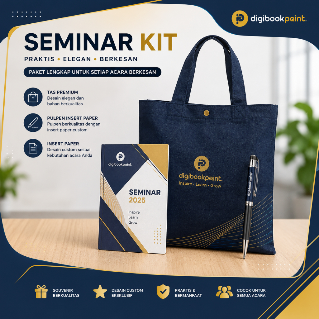ชุด Seminar แบบกําหนดเอง / ชุด Seminar แพ็คเกจของที่ระลึก การออกแบบฟรี เนื้อหาที่สมบูรณ์ กระเป๋า ปาก