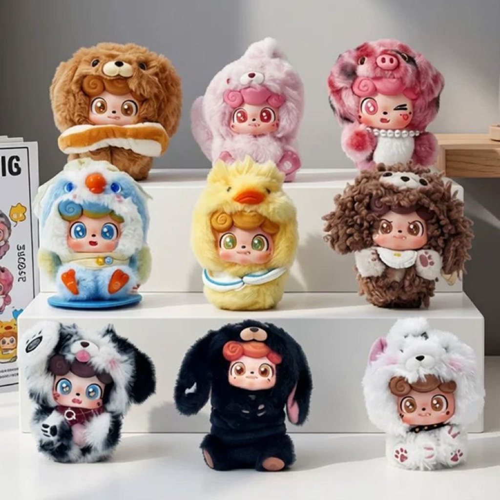 ของเล่น คิโกะ | JOTOYS QKids Bao My Cute Pet Baby Blind Box Q kid Original Figure พวงกุญแจตุ๊กตา Art