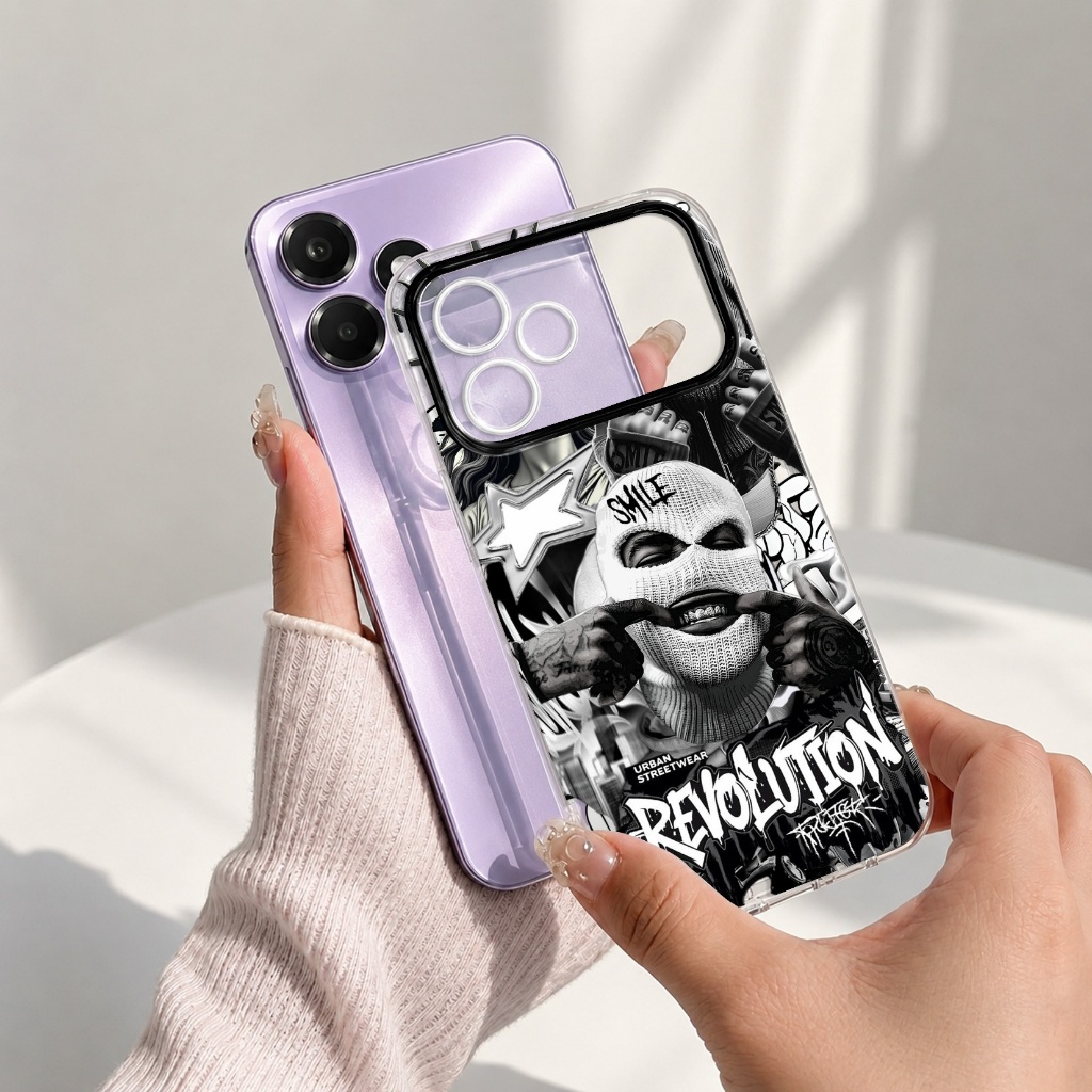 Oppo A6C Softcase Aesthetic Clear Transparent Casing - Anti-Fall, Anti-Yellow GBO-127