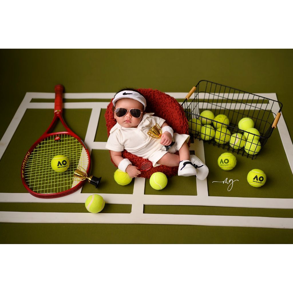คอเทนนิส Padel สําหรับทารกแรกเกิด Photogray