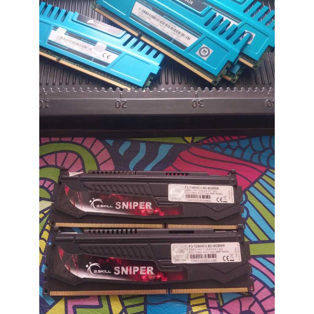 Ram Gskill DDR3 gaming 8gb Kit (4gb x2)