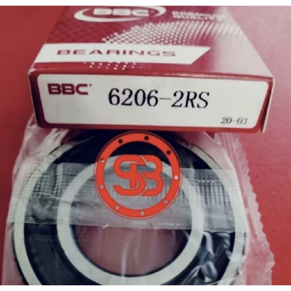 แบริ่ง BBC 6206 2RS ดั้งเดิม