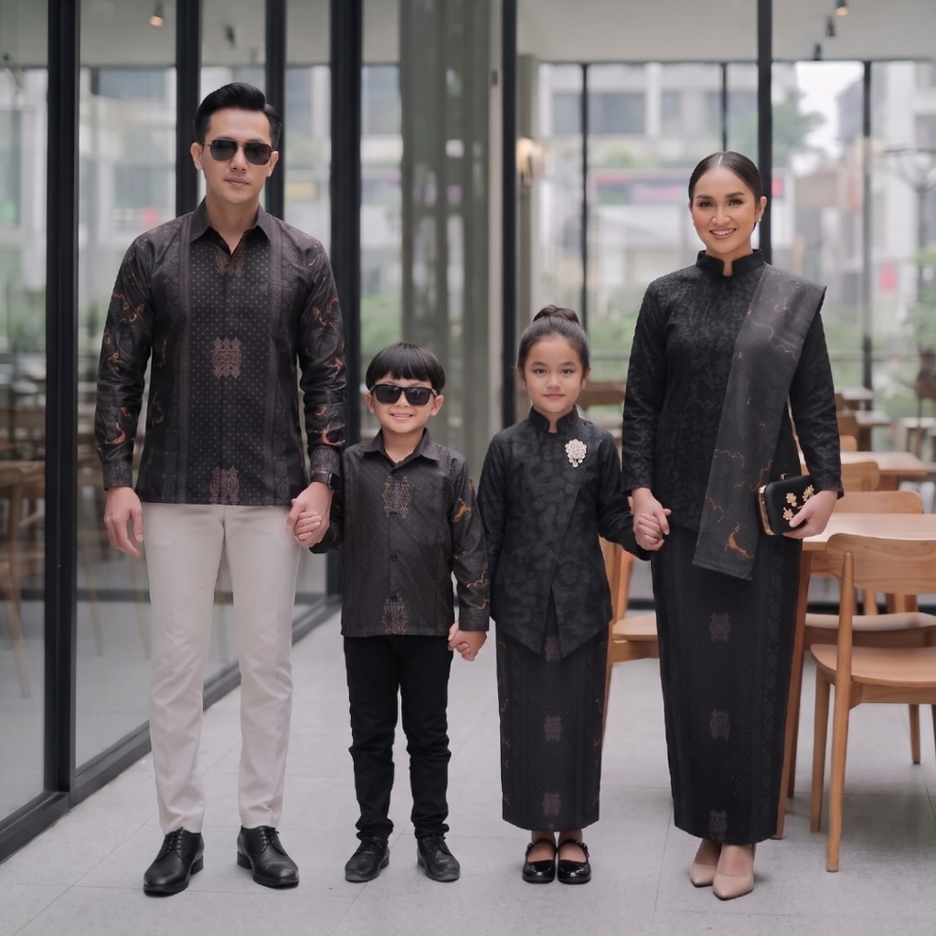 KEMEJA Batik คู่ - Modern Kebaya Top Jaguar Fukuro คําเชิญ Slimfit เสื้อเชิ้ตผู้ชาย Widura Lining Ba