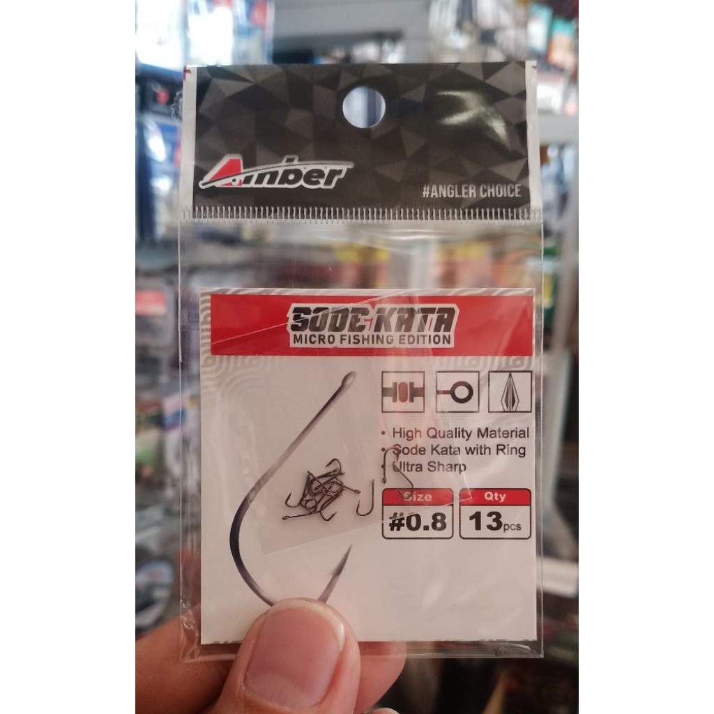 ตะขอตกปลา Sode kata Micro Fishing Hook 0.3 0.5 0.8