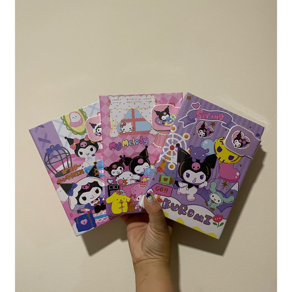 HARDCOVER MAGNET AGENDA BOOK TOP SANRIO BOOK SANRIO AGENDA KUROMI AGENDA MY MELODY AGENDA POMPOMPURI