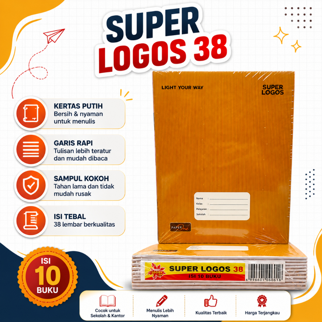SUPER LOGOS 38 KRAFT โน๊ตบุ๊ค