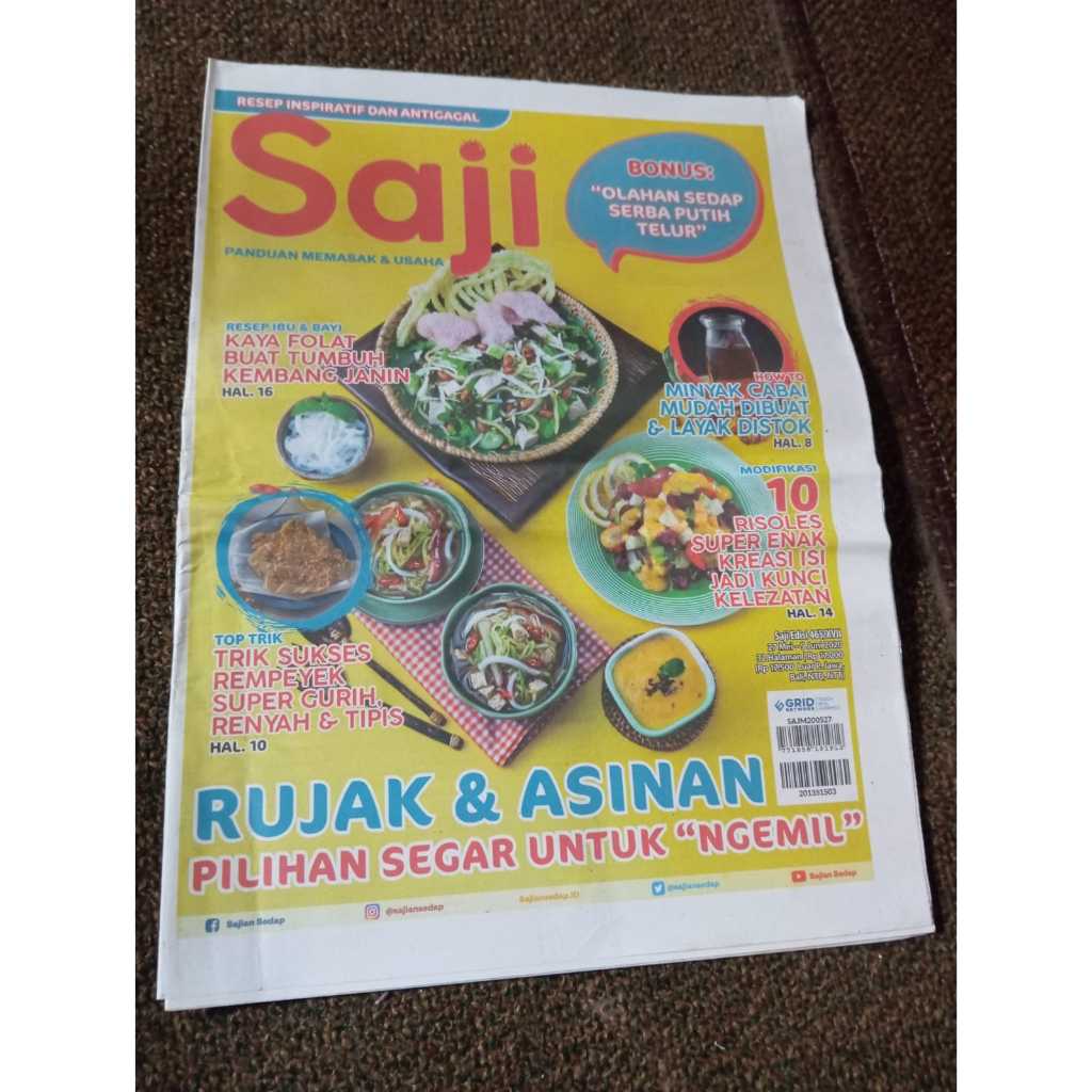 สูตรเสิร์ฟ Tabloid Rujak และ Bogor Betawi Asymuni Gedong Dalem สําหรับของว่าง