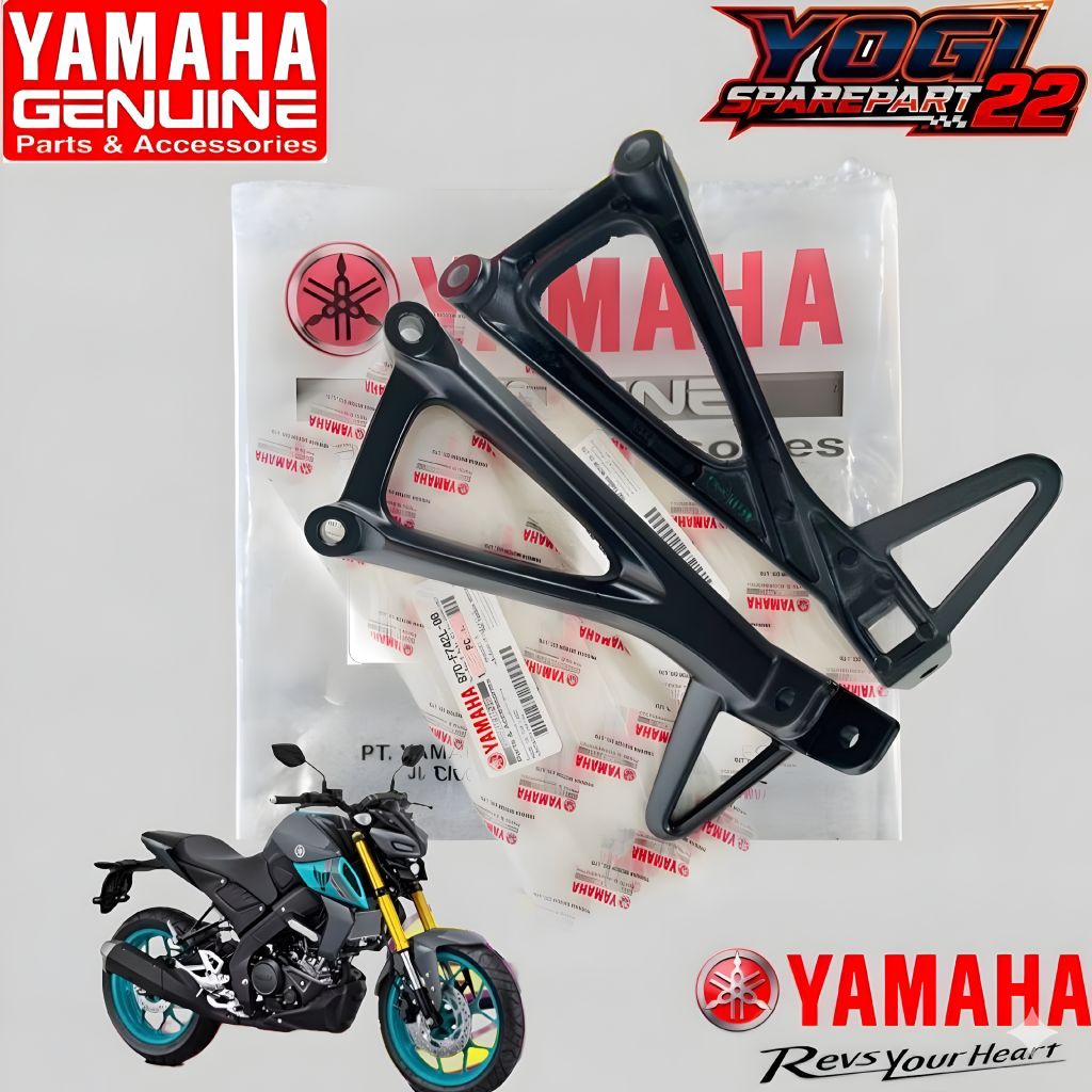 YamahaMT15 Original ขวาและซ้ายด้านหลังเท้า Mount B7D-F741L-00 B7D-F742L-00