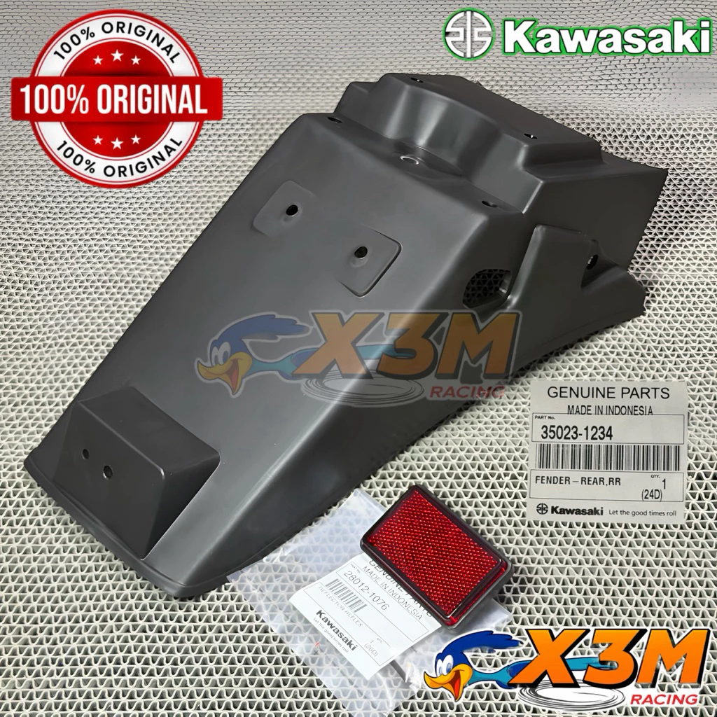 บังโคลนบังโคลนหลัง Kawasaki Ninja 150 R SS ดั้งเดิม