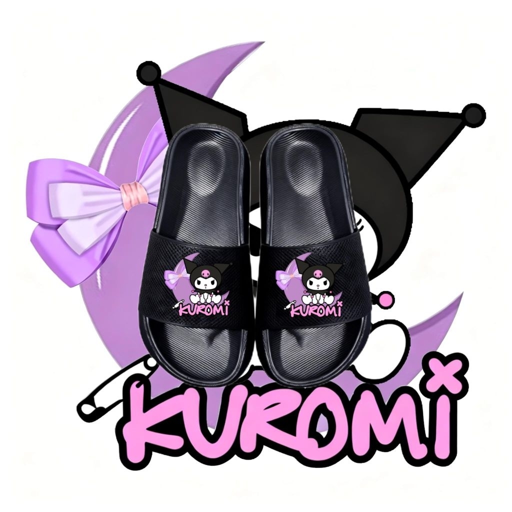KUROMI MOTIF CHILDRENS SANDALS UK 26-35