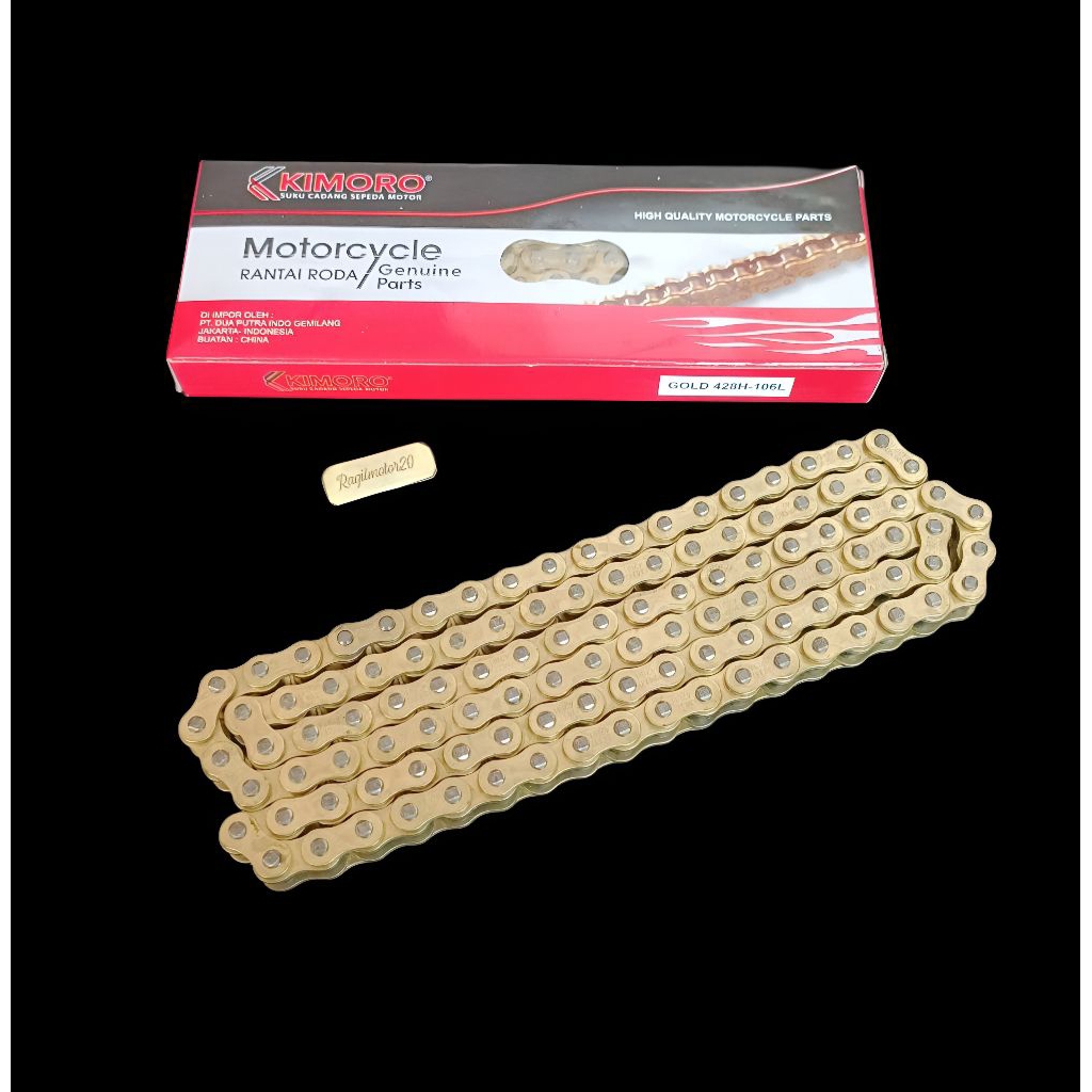 โซ่ทอง 428H-106 428H-110 428H-112 428H-120 428H-128 KIMORO GOLD
