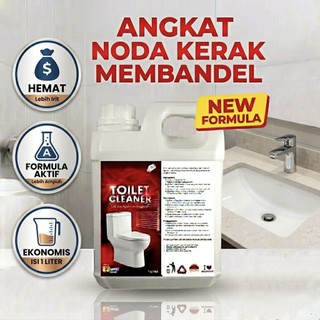 PROMO 1L Toilet Cleaner Cairan Ajaib Pembersih Kerak Penghilang Noda Membandel Ampuh Serbaguna