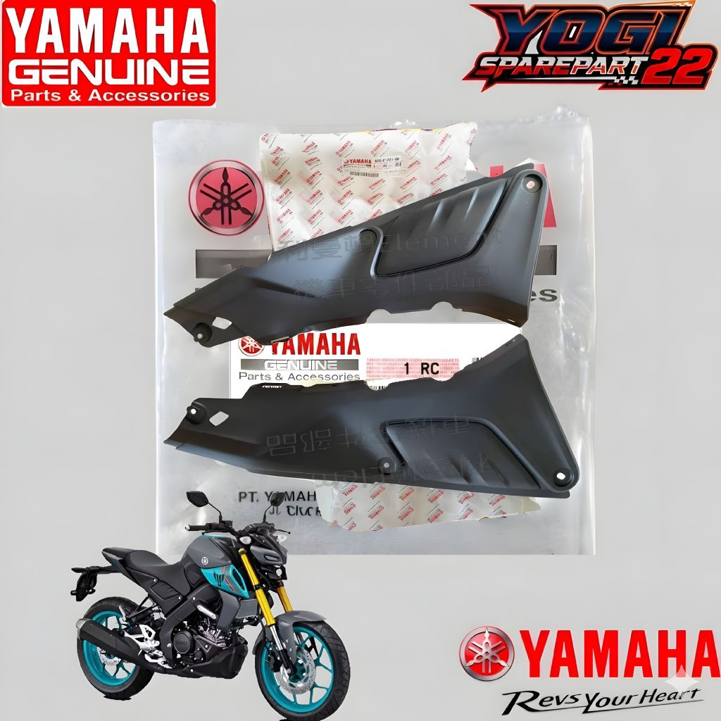 ฝาครอบด้านข้าง 1&2 ตัวกลางขวาซ้าย YamahaMT15 Original B7D-F1711-00 B7D-F1731-00