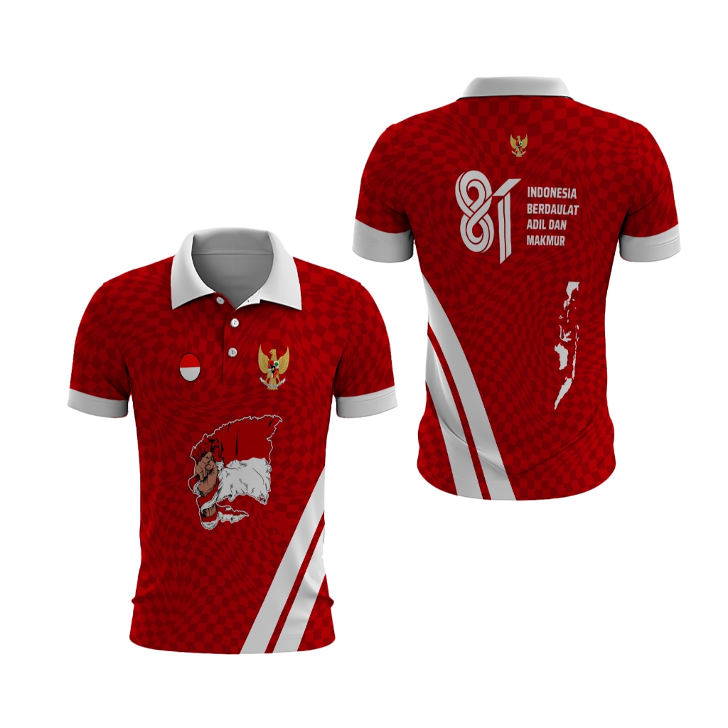 Fika Store - Jersey 77th Anniversary of the Republic of Indonesia 2026 | เสื้อแข่งอินโด อินประกาศอิส