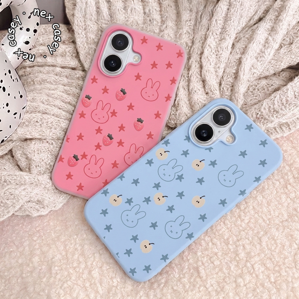 JELLY 2 IN 1 CASE BUNNY STAR สําหรับ VIVO Y02 Y03 Y04 Y05 Y15S Y16 Y17 Y17S Y19S Y20 Y21 Y22 Y27S Y2