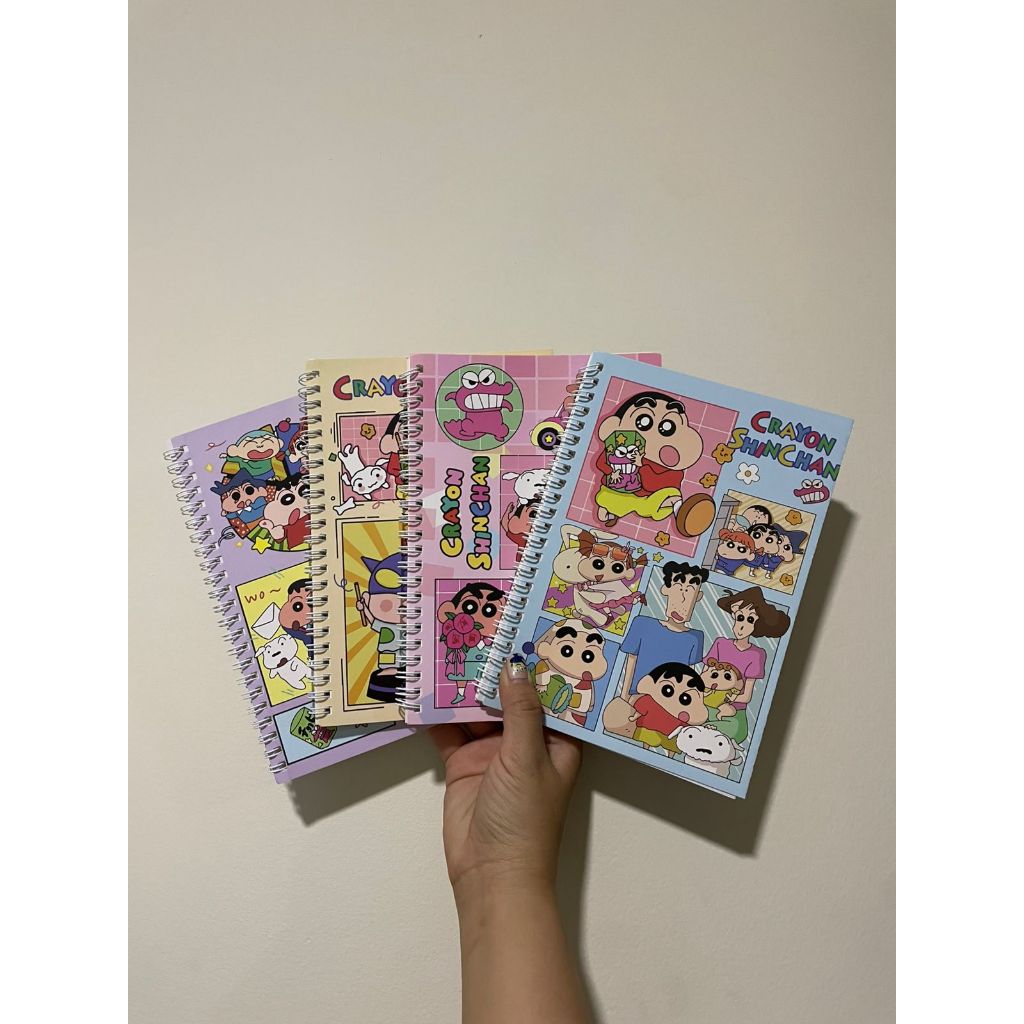 PLAIN A5 RING Notebook LINED SHINCHAN NOTEBOOK SHINCHAN NOTEBOOK A5 BOOK SHINCHAN COLECTION SHINCHAN