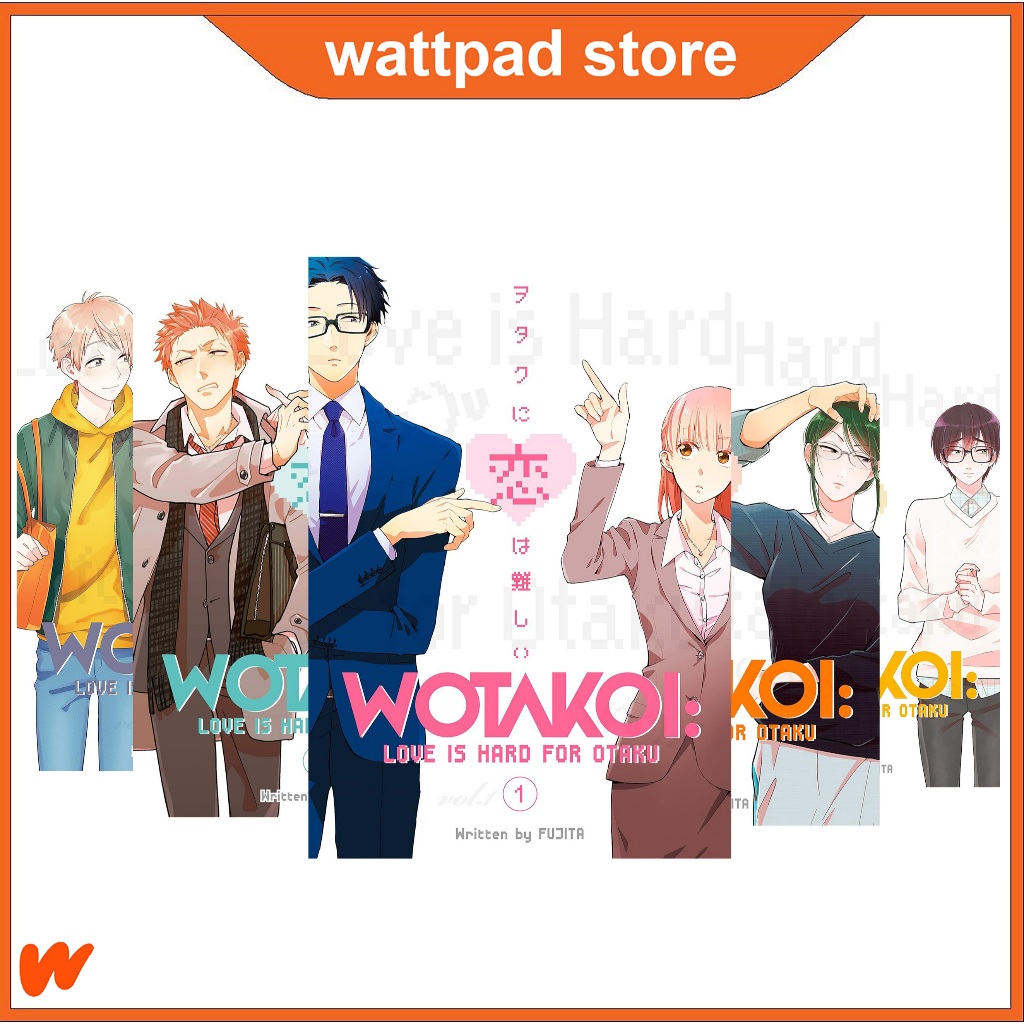 Manga Wotakoi: Love is Hard for Otaku (6 เล่ม) ENGLISH