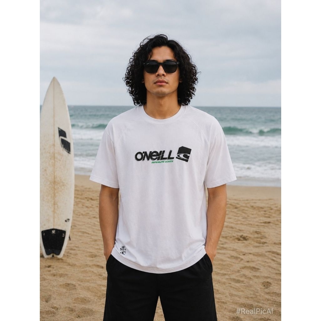 (Y2K/ใหม่) ONEILL 0R1 UV blocktech Jersey ไซส์ fit XL / L over (P72 x L57)