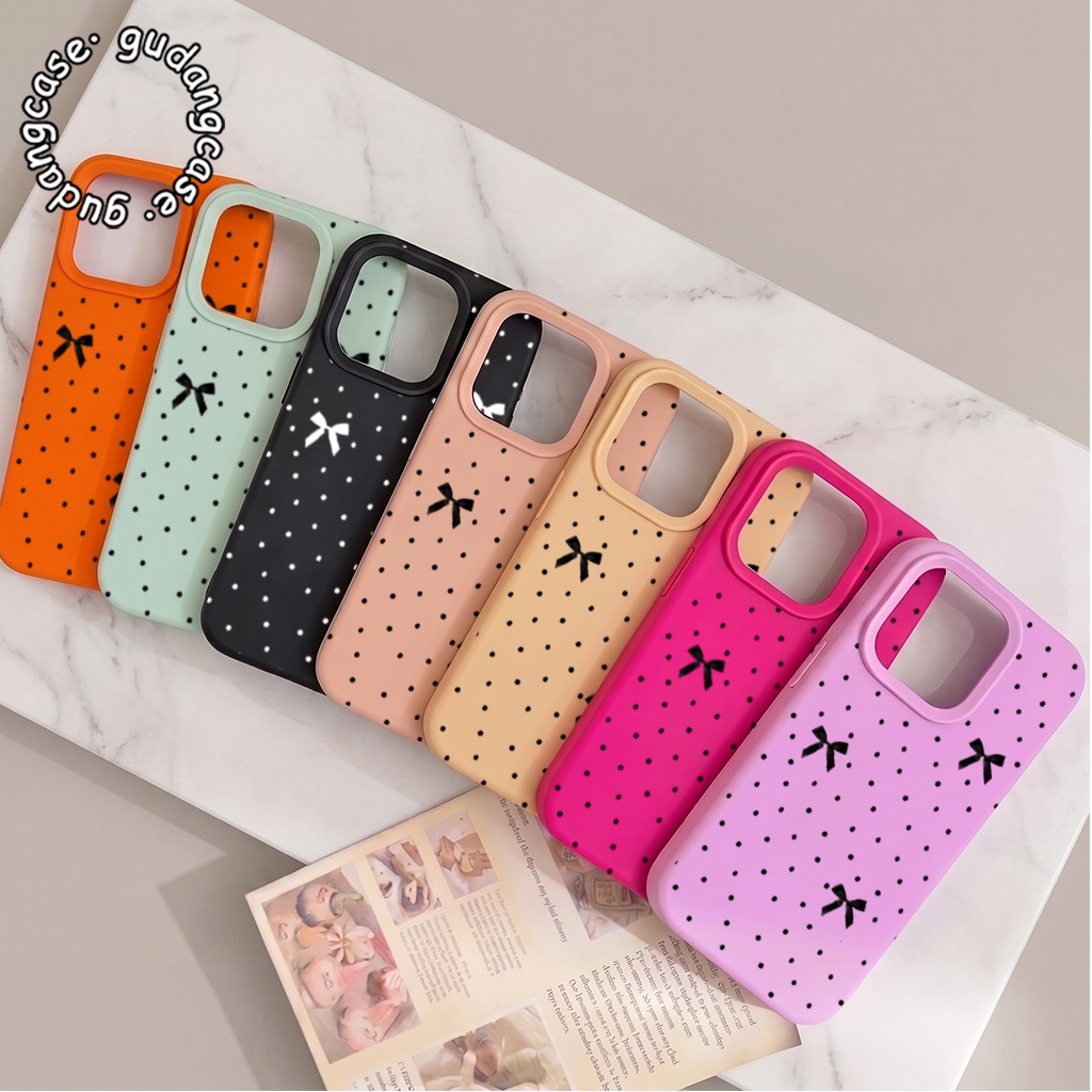 LYCHEE CANDY RIBBON VIBES สําหรับ TECNO CAMON 40 POVA 7 4G 5G MOTIF RIBBON VIBES SG62 SKIN HANDPHONE