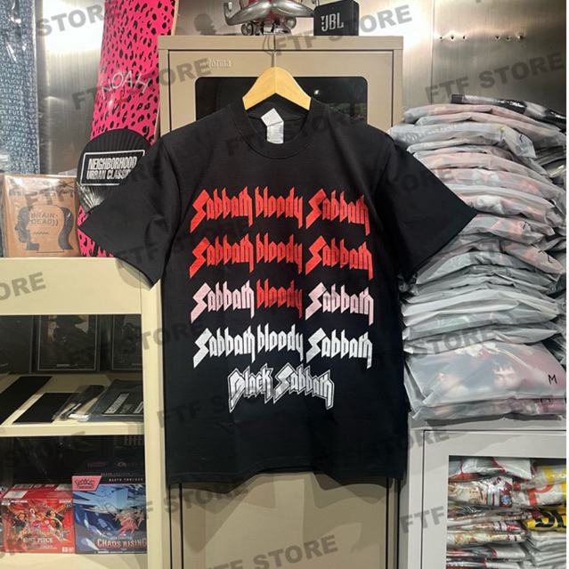 BLACK SABBATH - SABBATH BL**DY SABBATH TSHIRT สีดํา