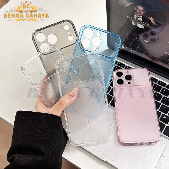 SOFT CASE ULTRATHIN LARGE WINDOW สําหรับ XIAOMI REDMI A7 PRO A5 14C 15 15C REDMI 12 13C หมายเหตุ 13 