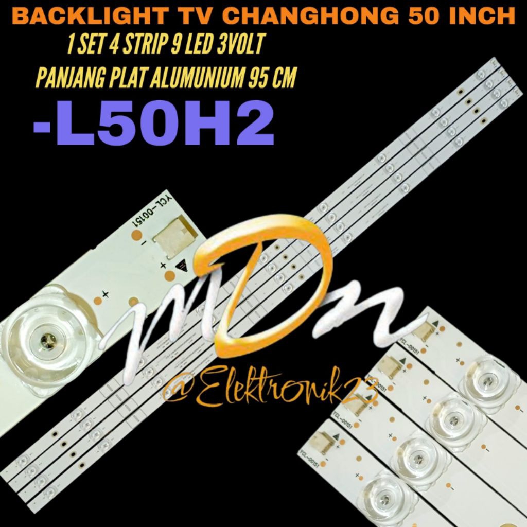 CHANGOMG 50 INCH LED TV BACKLIGHT L50H2 50 INCH BACKLIGHT