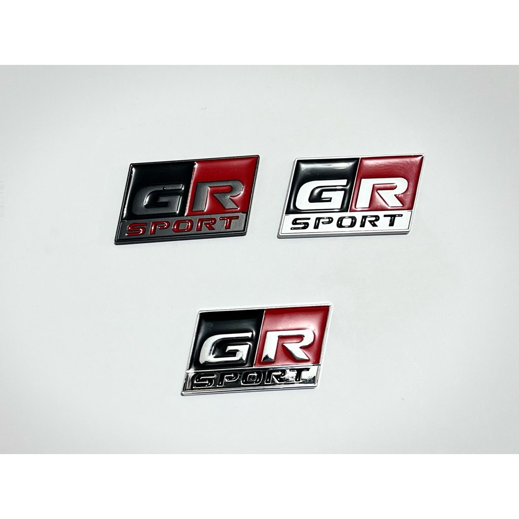GR SPORT METAL CAR EMBLEM/STICKER/LOGO