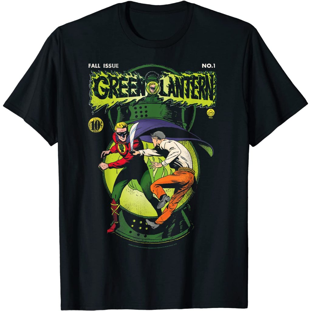 DC Comics The Green Lantern Issue No. เสื้อยืดผู้ใหญ่ 1 ตัว